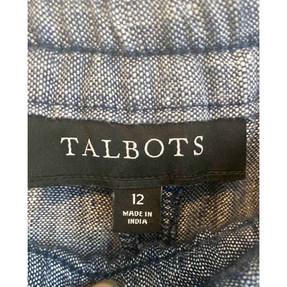 Talbots Drawstring Linen Pants - image 5